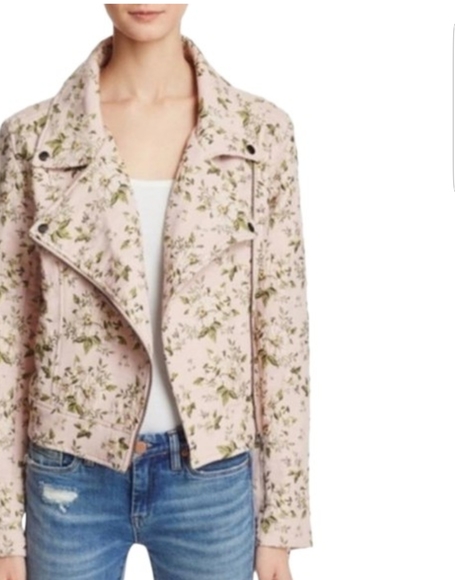Anthropologie Jackets & Blazers - Blank NYC floral moto jacket